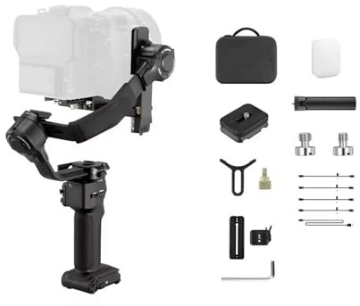 Compatible For 3-Axis Handheld Gimbal Stabilizer, Bluetooth Controlled Camera Stabilizer For DSLR And Mirrorless Cameras(CRANE 4)