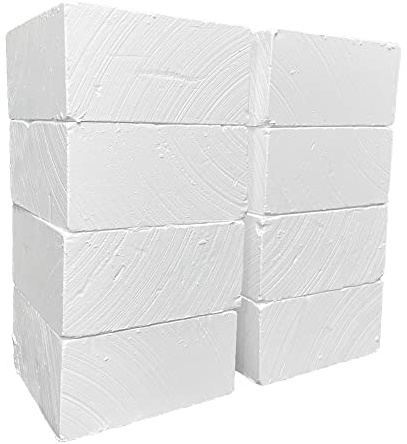 Nexo Premium Chalk for Weight Lifting & ASMR - 1LB (Eight 2oz Blocks) Top Pick Crushable Gym Chalk
