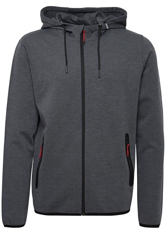 !Solid SDVidit - 21301042-ME Huvtröja Tröja Sweatjacka för män med huva, Insignia Blue Melange (1940101), XL
