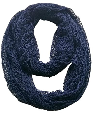 FAIRYGATE Damen Schal Frühling Loop Schal leicht und seidig Schlauchschal Tuch Unisex