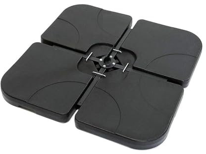 SG Traders 8kg Parasol Base - Heavy Duty Stand for Garden Umbrella, Outdoor Patio Umbrella Stand for Market & Garden umbrella holder, Iron Design Weighted Portable Freestanding Garden Parasol Holder