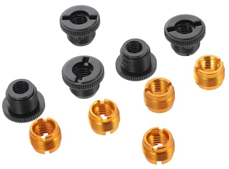Generic 10stücke Mikrofonschraubenadapter Aluminium Adapter Für Mikrofonständer Und Stative Stabil Und Langlebig Für Professionelle Und Private Nutzung