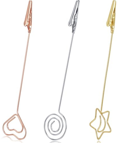 Wullina 3 clips para articulaciones, portatarjetas multifuncionales para mesas, pulseras, collares, joyas, herramienta de ayuda