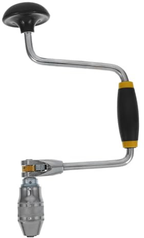 iplusmile Taladro Manual Multifuncional Con Mango Antideslizante Para Carpintería y Joyería Herramienta De Perforación Portátil Para Paredes