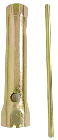 Llave de bujía | Herramienta de extracción de bujías | Llave tubular multifunción de doble cabeza para maquinaria, mecánico, taller industrial, garaje, camión, cambio de neumáticos, cortacésped