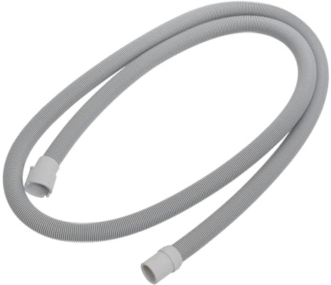 Reliapart Dishwasher Drain Outlet Hose Replacement Compatible for Beko DIN DIS DFN Series Efficient Leak-Resistant Drainage 1.5–2 m Flexible Fit 1740161400 Universal Connector Style