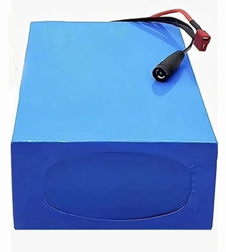 Batería De Bicicleta Eléctrica De 72 V, 20 Ah, 20S5P Con Cargador, Impermeable, De PVC, Con Protección BMS Integrada Para Motores De 200 W, 500 W Y 1000 W. 72V 20Ah,XT90+DC