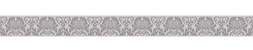 Barock-Tapete Ornament-Tapete Beige Crème Braun Tapetenbordüre Beige Crème Braun 303892 | Tapeten Online-Shop