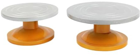 HDNSAUD Clay Pottery Wheel Nonslip Sculpting Wheel Turntable for Paint Spraying Ceramic Model Building Modelling Crafting(Diameter 30cm)