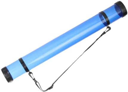 Gralara Recogedor de Tubos de Pickleball con Correa para el Hombro, póster, recogedor de Pelotas para instrucción en cancha y Gimnasio, 64 Cm X 7.3 Cm