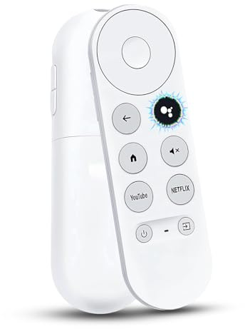 Télécommande pour Chromecast-Google-TV pour Google TV G9N9N, télécommande vocale compatible avec Bluetooth, télécommande de rechange, télécommande G9N9N pour streamer