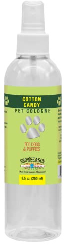 Showseason Cotton Candy Dog Cologne 8.5 oz. | Dog Perfume Long Lasting | Deodorizing Spray
