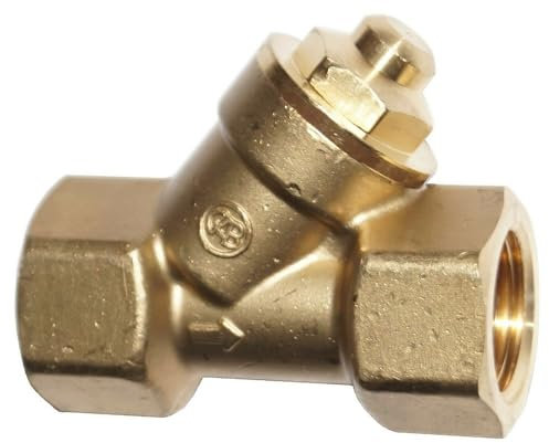 Schrägsitz Rückschlagventil Messing Rückflußverhinderer versch. Größen 3/8 - 2 (2)