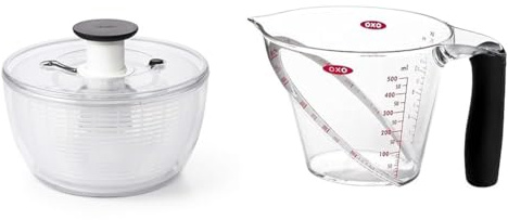OXO Good Grips Salad Spinner & Good Grips 500 ml Angled Measuring Cup
