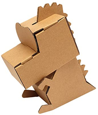 Wpsagek Papierhaus | Spielhaus aus Pappe - Papierspielzeug zum Selbermachen, klares KT-Brett, fördert praktische Fähigkeiten, Konzentration, Geduld und Fantasie