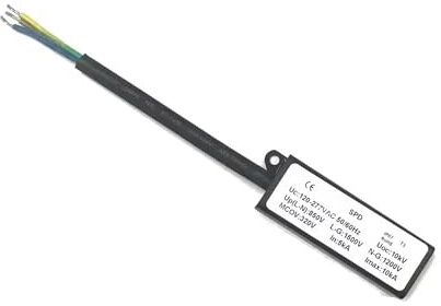 Överspänningsskydd fint skydd typ 3 230 V installation modul parallell – med statusindikator för LED-belysning belysning skydd