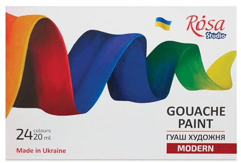 Colori acrilici MODERN GOUACHE Paint Set - ROSA Studio - 24 colori 20 ml
