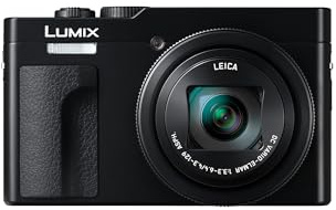 Panasonic Lumix DC-TZ99 Compact Travel Zoom Camera 20.3MP with 30x optical Zoom 4K 30p Video Wi-Fi Bluetooth Black (Renewed)