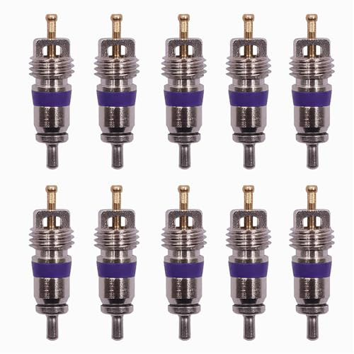10 pezzi Auto Standard #680 A/C Valvola Schrader Core per MT1544 BMW 64536922944 Mercedes Mini 0008320285 VW 8E0820855 R-134A e R12 Sysems