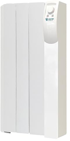 Farho Radiatore elettrico Nivo 330 W - Emettitore termico con termostato analogico programmabile 24/7 - Radiatore elettrico a basso consumo per soggiorni fino a 6 m² - 3 anni di garanzia