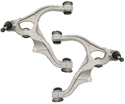 TRQ Front Lower Driver and Passenger Side Control Arm and Ball Joint Set 2 Piece Compatible with 06-10 Dodge Ram 1500 4WD 11-18 Ram 1500 4WD 14-18 1500 RWD 19-22 1500 Classic 4WD