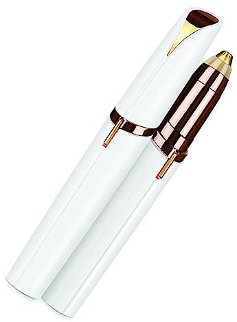 G-MOTIONS.- Maquinilla de afeitar a batería/cortapelos eléctrica - Para nariz, orejas, cejas, abajo hombres y mujeres, manual de instrucciones en francés y cepillo pequeño incluido