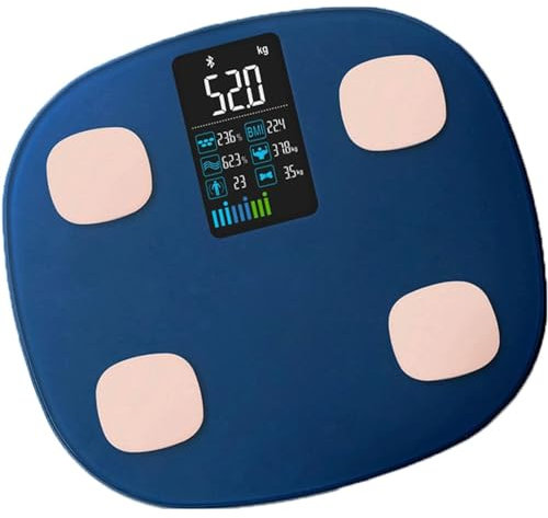 High Accuracy Battery Powered Bathroom Scale Highly Accurate Digital Weighing Machine for People Tempered Glass Platform Design Body Scale Multi-purpose