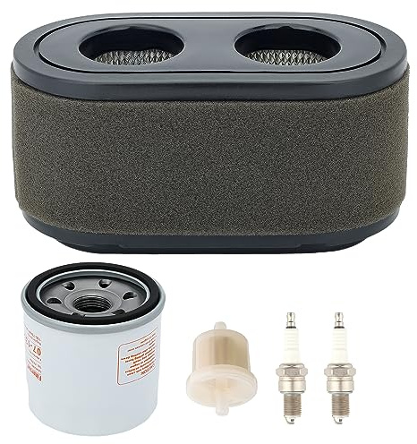 Kurihina Compatible avec le filtre à air 127-9252 avec filtre à huile 120-4276 pour tondeuse autoportée Toro TimeCutter 74667 74675 74680 74866 74867 74723 74726 74731 74741 74766 75211 V-Twin