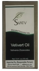 SVATV �therisches Vetiver, Aromatherapie�le in therapeutischer Qualit�t, Duft�l f�r Diffusor, Yoga, Massage und Heimwerker-K�rperpflege, 10 ml