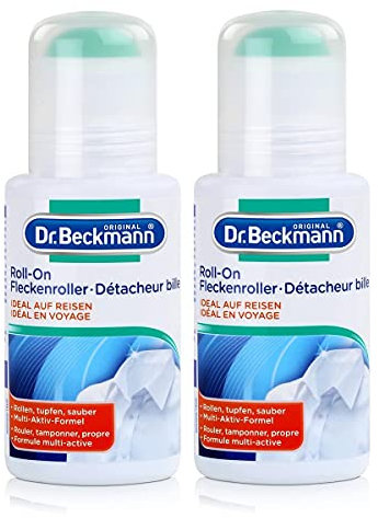 Dr. Beckmann Roll-On Fleckenroller 75 ml - Ideal auf Reisen (2er Pack)