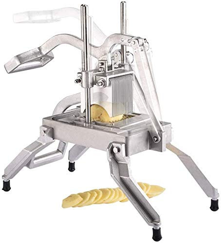 Nueva rebanadora de frutas de fundición a presión de aluminio vertical, cortador manual de frutas y verduras, cortador de verduras, rebanadora de cebolla, máquina de cortar en dados