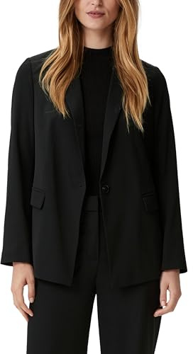 Comma Travel-Blazer mit Seitenschlitzen