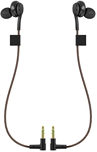 GEEKRIA In-Headset, kompatibel mit Meta Quest Pro VR-Kopfhörern, passend für Quest Virtual Reality Gaming-Headset, maßgeschneidertes Kabel-Spielzubehör (schwarz)