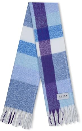 GUESS Schal Scarf 50X180 Light Blue blau