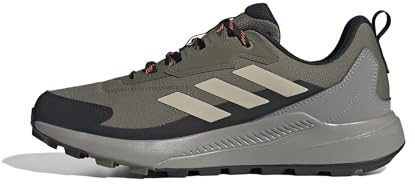 adidas Uomo Terrex Anylander Rain.RDY Hiking Shoes, Olive Strata/Wonder Beige/Core Black, 40 2/3 EU