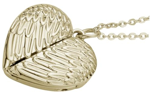 HEMOTON Collier Médaillon Cœur Doré en Alliage, Pendentif Photo pour Femme, Bijou Romantique Saint-valentin, Présent Personnalisé Cadre Photo Cœur, Accessoire Élégant
