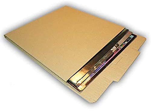 25 CAJAS DE CARTON PARA ENVIAR DISCOS DE VINILO Ref. 2125