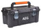 AEG Werkzeugbox 21.5 L Fassungsvermögen, wasserdicht, aus strapazierfähigem PP, Metallverschlüsse, 1 Stück AEG21TB