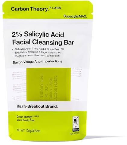 Carbon Theory SupacylicMax Face Cleansing Bar 100g
