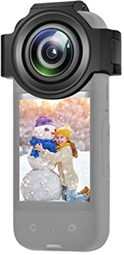 PULUZ Objektivschutz für Insta360 X3, Glaslinsenschutz, Schutzhülle für Insta360 X3 Sportkamera