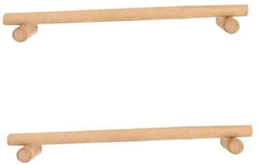 OSALADI 2 Stück Eleganter Handtuchhalter Aus Holz Ohne Lochung Platzsparendes Design Für Badezimmer Und Küche