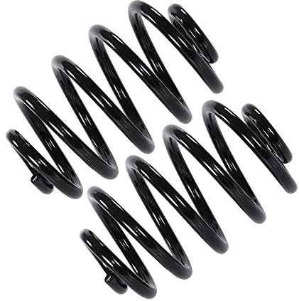 ATEC GERMANY 2x Suspensión trasera muelle espiral izquierda y derecha compatible con RENAULT CLIO II (BB_, CB_), THALIA I (LB_), CLIO II furgoneta/con portón trasero (SB0/1/2_)