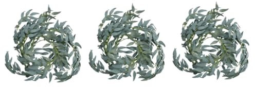 Cabilock 3stücke Simulierte Rattan Dekoration Für Grüner Prop Für Events Künstliche Pflanzen Für Feiern Indoor Und Outdoor Deko