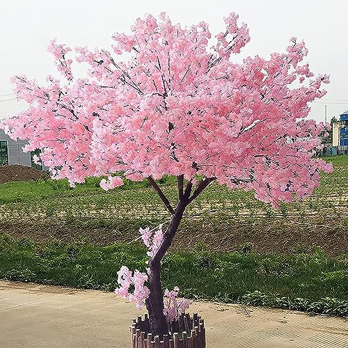 Cerezo Llorando, Árbol De Cerezo Artificial, Decoración De Flor De Cerezo, Árbol De Cerezo, Árbol De Sakura, Árbol De Bonsái Artificial, 1,5 X 1,5 M(1.8 * 1m)