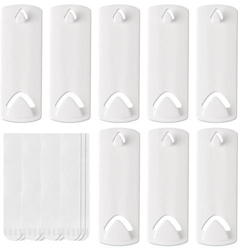 8 ganci per cornici da parete, ganci per appendere quadri, senza chiodi, ganci per appendere quadri, ganci per appendere quadri, ganci per appendere quadri, strisce adesive da appendere alla parete