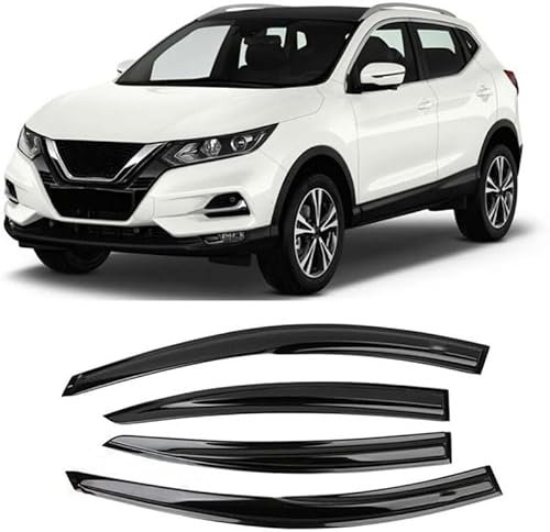 PWBYU Auto Autofenster Windabweiser für Volkswagen TOURAN L 2016-2024,Autofenster Regenschutz Integrierte Deflektoren Ventshade