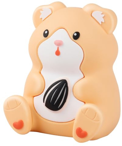 Ujjdwiurgh Mini-Bluetooth-Lautsprecher mit süßem Tier-Design, kabellos, Bluetooth 5.2, MP3-Musik-Player mit Telefonhalterung, Meerschweinchen.