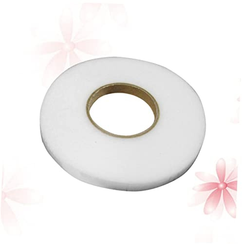 jojofuny Ruban Adhésif Double Face pour Tissus 5 Mètres Bande Thermocollante Non Tissée Accessoires Vestimentaires pour Ourlet et Réparations Application Facile à Fer