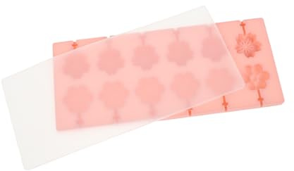 DEARMAMY Stampo per Lecca Lecca in Silicone Flessibile con Coperchio Riutilizzabile per Caramelle e Formine DIY per Dolci Fatti in Casa Sicuro e Resistente per Snack Artigianali e Formine