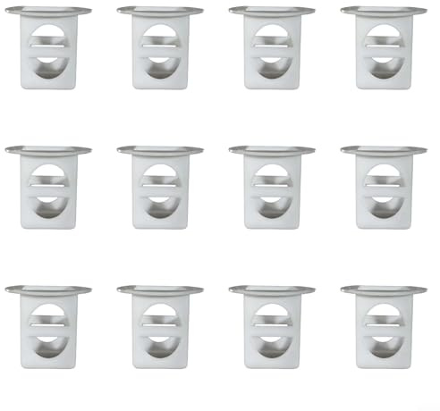 Lot de 12 cubes de plantation en polypropylène compatibles avec système de jardinage d'intérieur Gardyn pour l'agriculture aquaponique et verticale